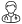Doctor wearing a stethoscope icon