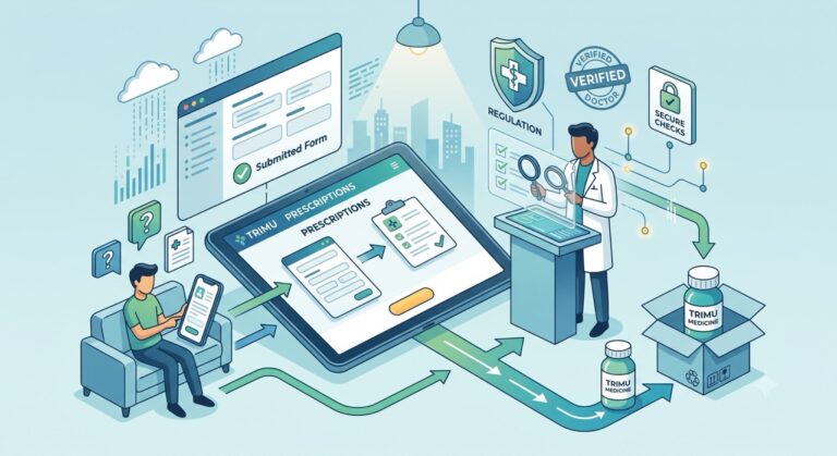 How online prescribing works at Trimu